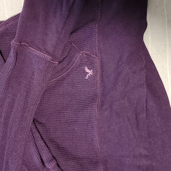 Elena Gilbert Vampire Diaries American Eagle Thermal Hoodie ALT Color - Picture 2 of 4